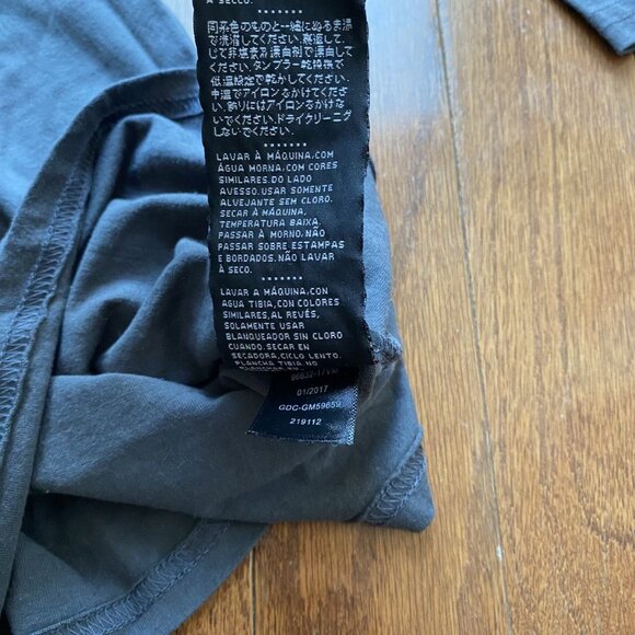 Harley Davidson Biker Longsleeve Tee Gray Medium - Picture 4 of 5